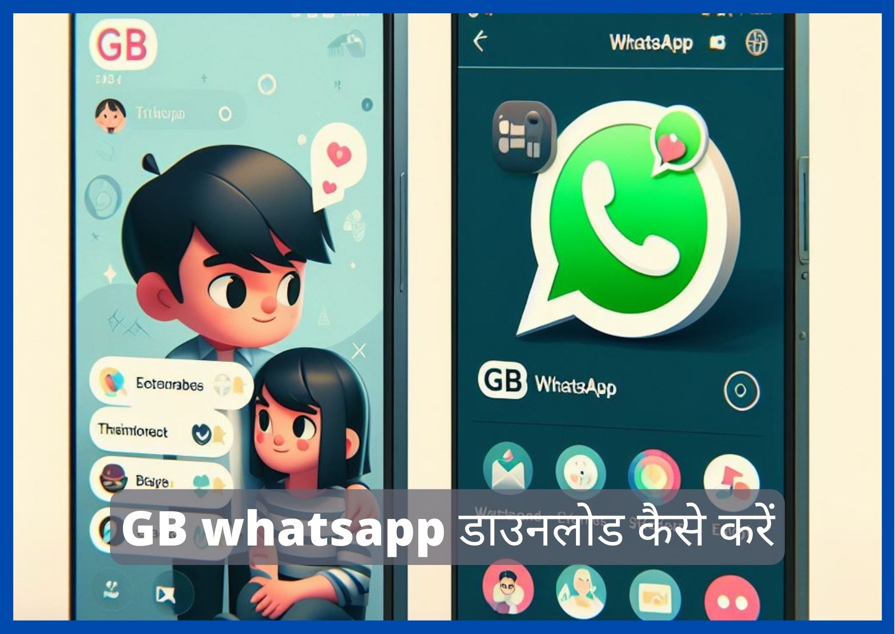 जीबी व्हाट्सएप डाउनलोड कैसे करें: GB whatsapp की एंड्रॉइड और iOS वर्शन को कैसे डाउनलोड करें